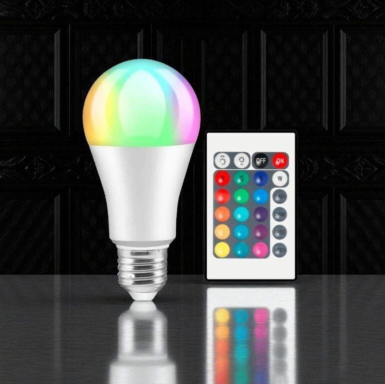 9W RGB AMPUL (UZAKTAN KUMANDALI)(RGB) CT-4058B