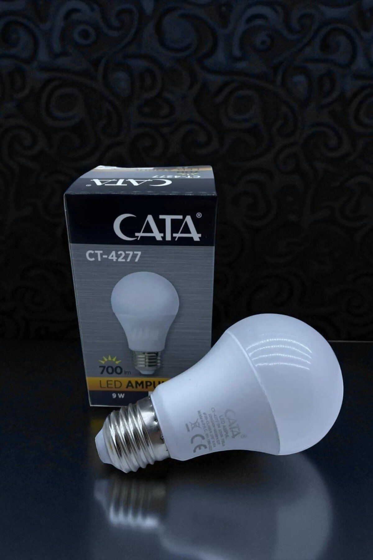 9W LED AMPUL (E-27) (BEYAZ) CT-4277B