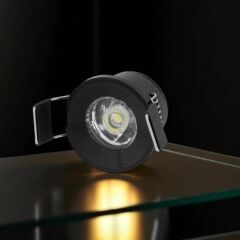 1,5W  YILDIZ SPOT POWER LEDLİ SİYAH KASA (GÜNIŞIĞI) CT-5270