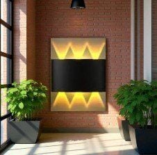 10W HAİTİ LED APLİK (DIŞ MEKAN)(AMBER) CT-8011A