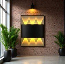 10W HAİTİ LED APLİK (DIŞ MEKAN)(AMBER) CT-8011A