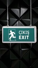 3W EXIT ÇIKIŞ ARMATÜRÜ LEDLİ 3 SAAT AKÜLÜ CT-9166