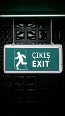 3W EXIT ÇIKIŞ ARMATÜRÜ LEDLİ 3 SAAT AKÜLÜ CT-9166