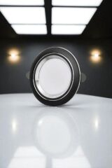 6W ZEBRA LED ARMATÜR (SİYAH-KROM) (3 RENK) CT-5258