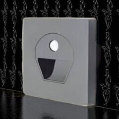 1W SENSÖRLÜ LEDLİ KORİDOR ARMATÜR FÜME KASA GÜNIŞIGI CT-5170FG