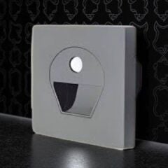 1W SENSÖRLÜ LEDLİ KORİDOR ARMATÜR FÜME KASA GÜNIŞIGI CT-5170FG