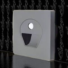 1W SENSÖRLÜ LEDLİ KORİDOR ARMATÜR FÜME KASA BEYAZ IŞIK 5170FB