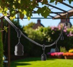 SARMAŞIK DIŞ MEKAN ARMATÜR(5 METRE-EKLENEBİLİR-E27) CT-7069