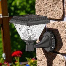 30W SOLAR BAHÇE ARMATÜRÜ CT-7316 BEYAZ IŞIK