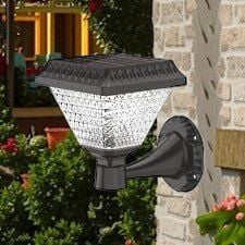 30W SOLAR BAHÇE ARMATÜRÜ CT-7316 BEYAZ IŞIK