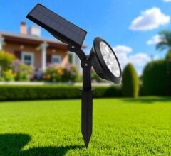 18W SOLAR BAHÇE ARMATÜRÜ (AMBER) CT-7320A