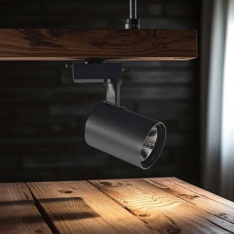 30W BABİL RAY TİPİ LED ARMATÜR (SİYAH KASA) (GÜNIŞIĞI)