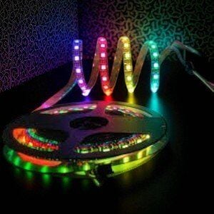 ÜÇ ÇİP ŞERİT LED İÇ MEKAN (RGB)  CT-4545 5 MT