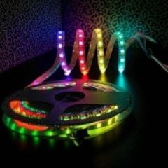 ÜÇ ÇİP ŞERİT LED İÇ MEKAN (RGB)  CT-4545 5 MT