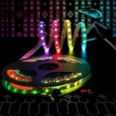 ÜÇ ÇİP ŞERİT LED İÇ MEKAN (RGB)  CT-4545 5 MT