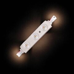 1,2W- 3'LÜ KRİSTAL MERCEK MODÜL(BEYAZ)