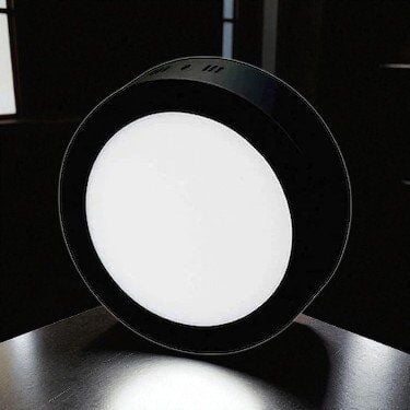 18W SIVA ÜSTÜ LED PANEL (SİYAH KASA)( 6400 K) CT-5235