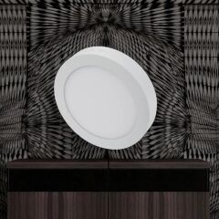 25W SIVA ÜSTÜ LED PANEL (YUVARLAK)(BEYAZ) CT-5271B