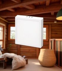 30W SIVA ÜSTÜ LED PANEL (KARE) (GÜNIŞIĞI) CT-5274G