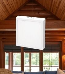 30W SIVA ÜSTÜ LED PANEL (KARE) (GÜNIŞIĞI) CT-5274G